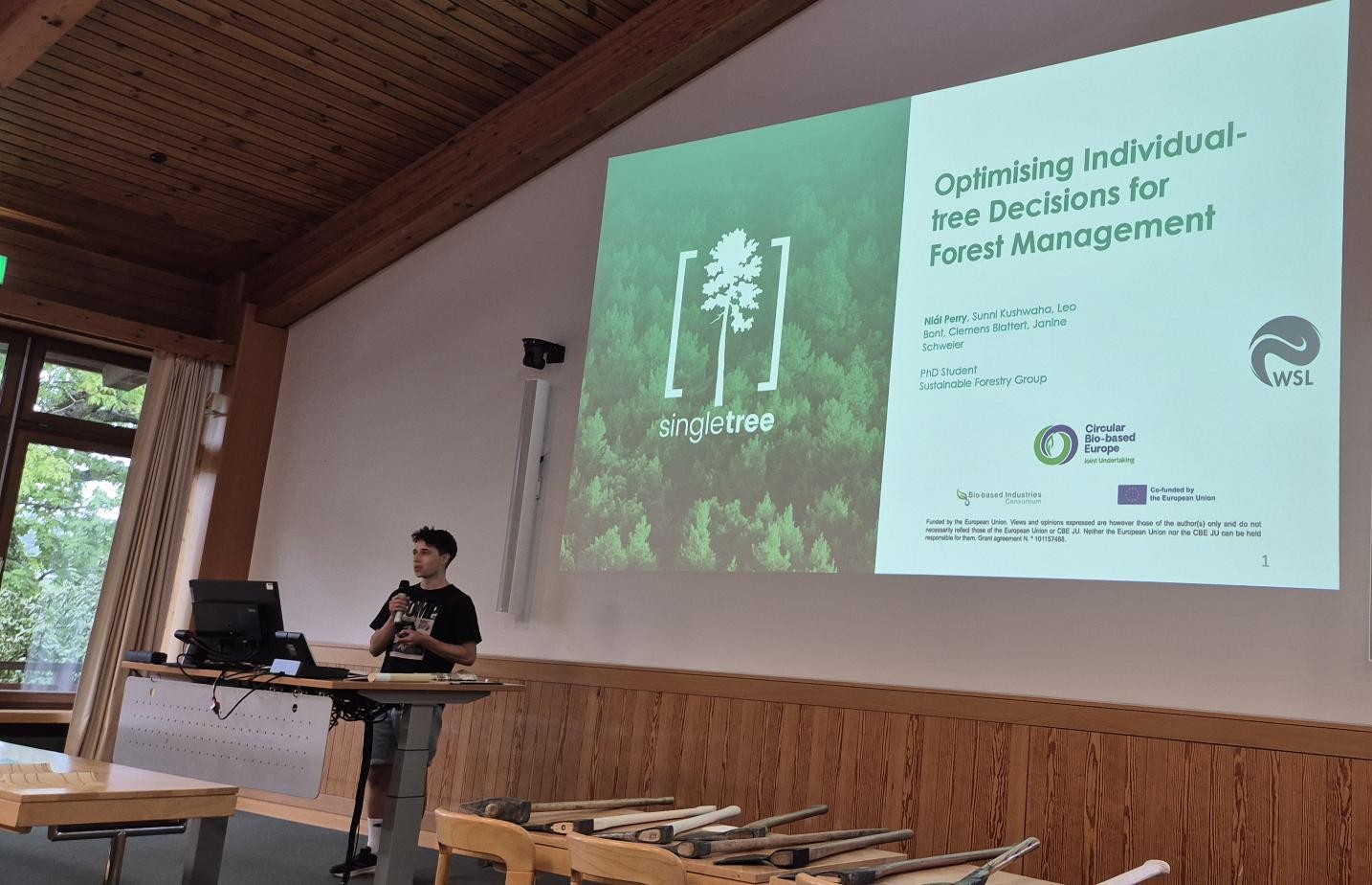 Forest Resources and Management Unit Meeting in Birmensdorf, Switzerland